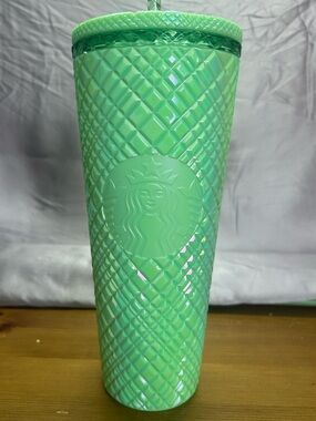 Starbucks Mint Green 24oz Textured Tumbler